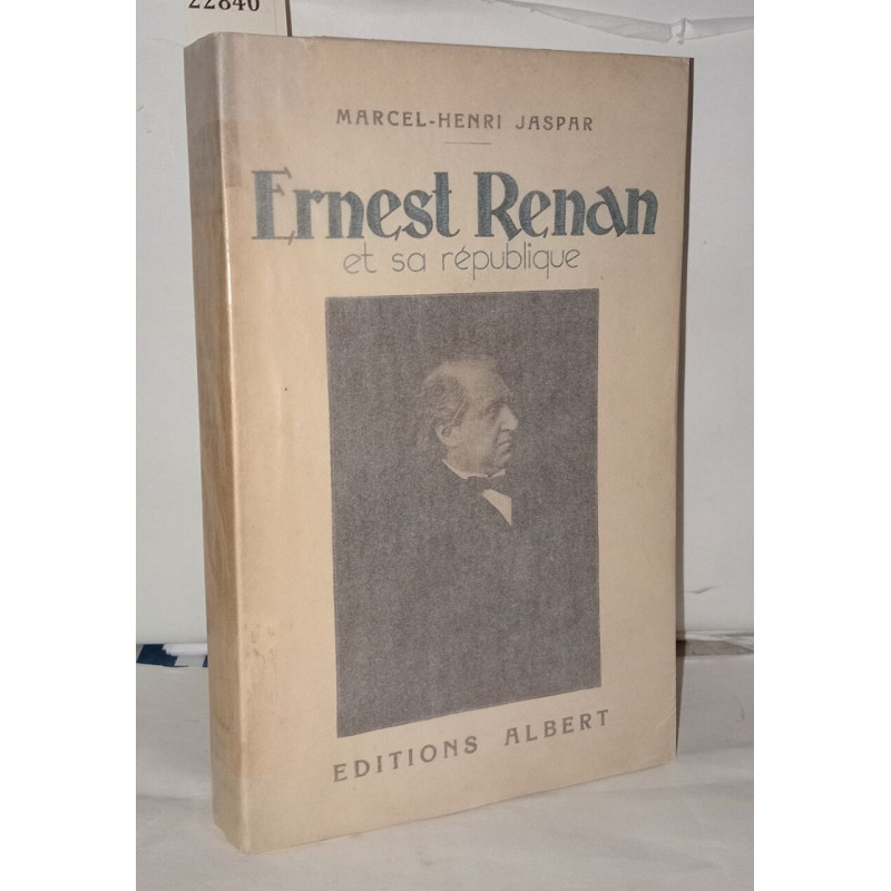 Ernest Renan et sa république