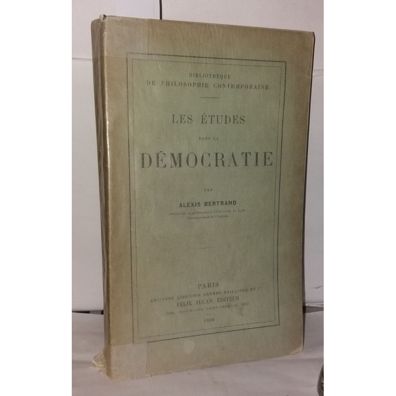 Les études dans la démocratie