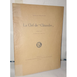 La clef de "Clitandre" Lecture faite en séance du 12 avril 1924