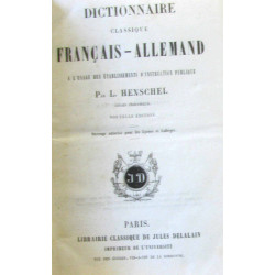 Dictionnaire classique Français-Allemand à l'usage des...
