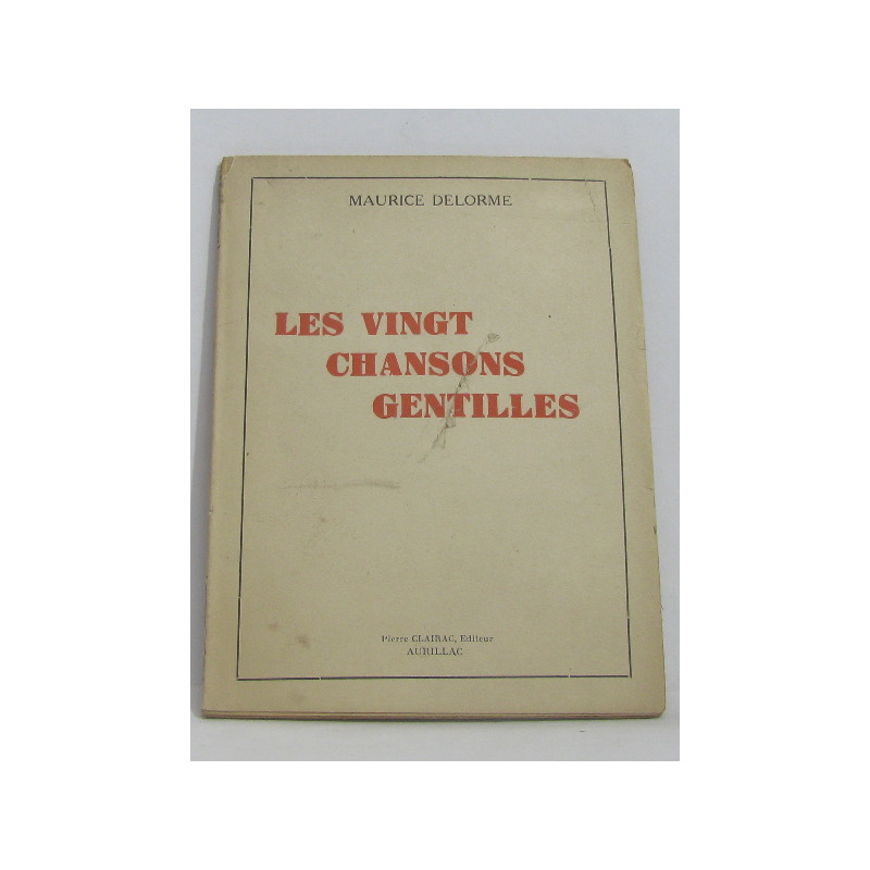Les vingt chansons gentilles