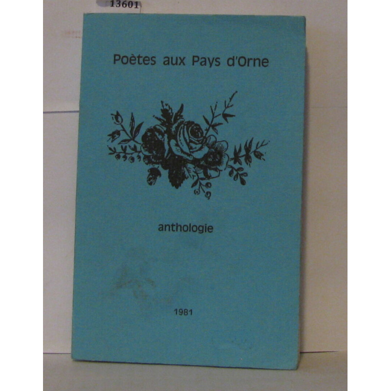 Poetes au pays d'Orne anthologie
