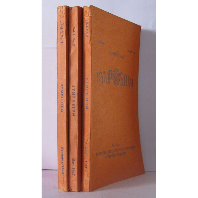 Symposium a journal devoted to modern foreign languages and...