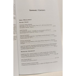 Annales d'ethiopie. volume 29. 2014. revue internationale sur la...