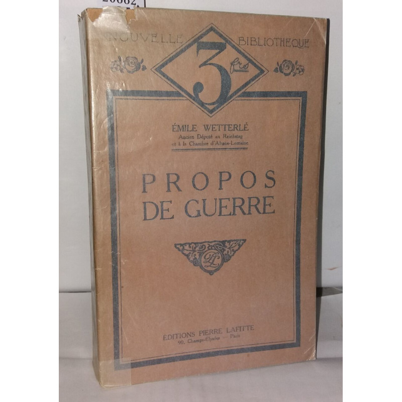 Propos de Guerre