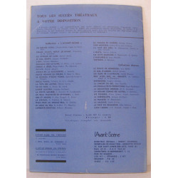 L'Avant Scène - Théâtre - N°247 Asmodée de François Mauriac Sur un...