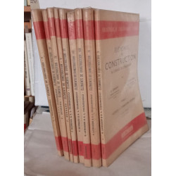 Éléments de construction a l'usage de l'ingénieur ( Tomes 2 à 10 )