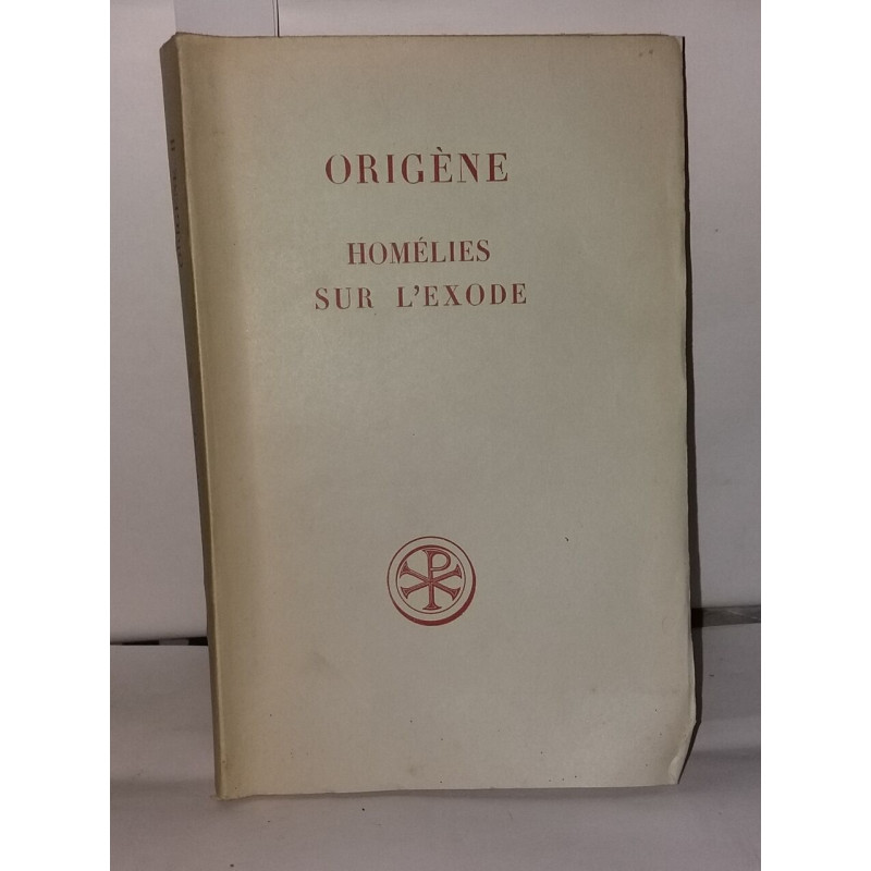 Homélies sur l'Exode
