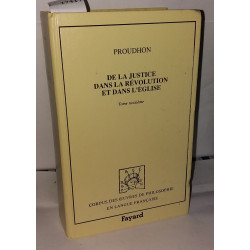 De la justice dans la Révolution et dans l'Eglise volume 3