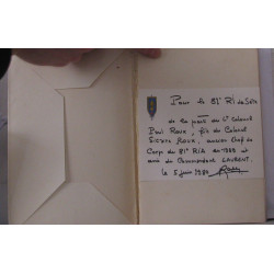 Pierre Charles Laurent 1892-1935 (commandant) Discours du col....