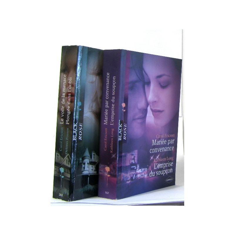 (Lot de 2 livres ) Mariée par convenance , L'emprise du soupçon -...