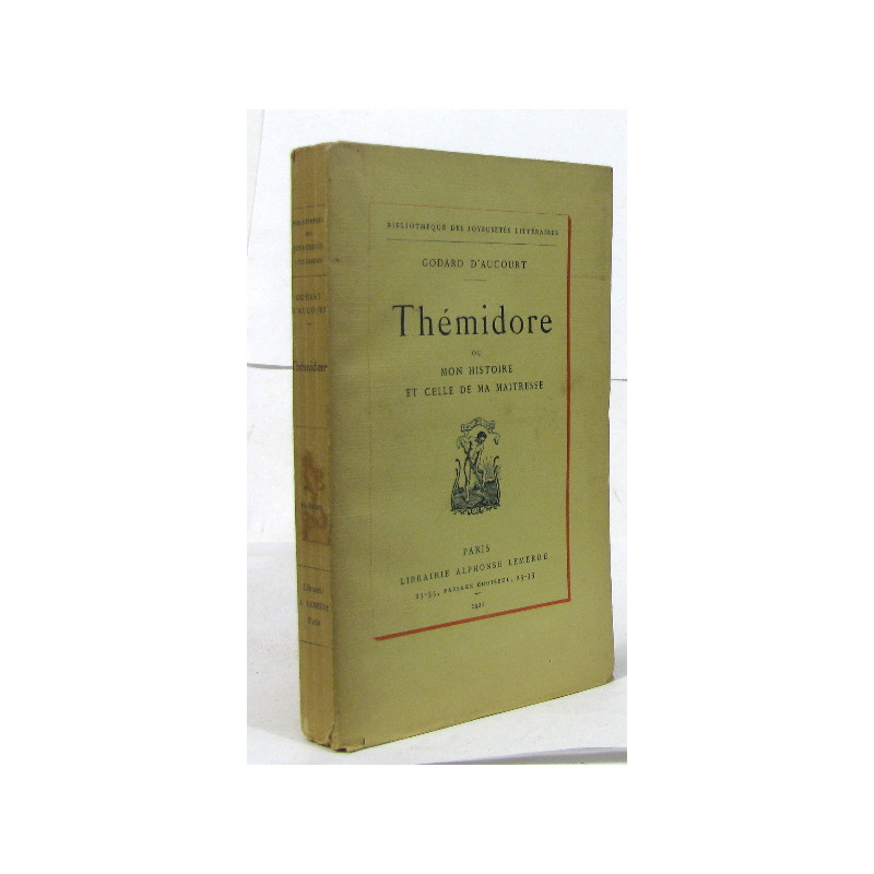 Thémidore ou mon histoire et celle de ma maitresse
