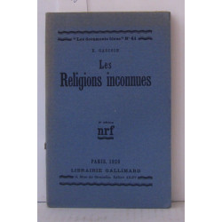 Les religions inconnues