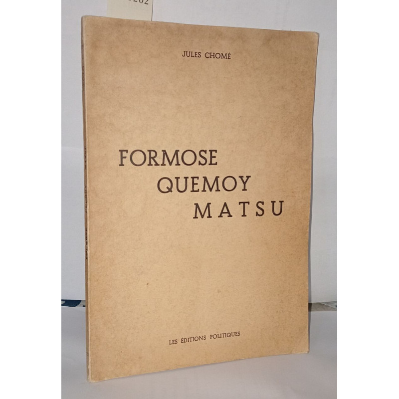 Formose Quemoy Matsu