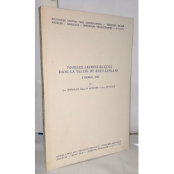 Fouilles archéologiques dans la vallée du Haut-Lualaba I. Sanga 1958