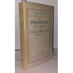 La politique étrangère de l'Allemane de 1933 à 1941