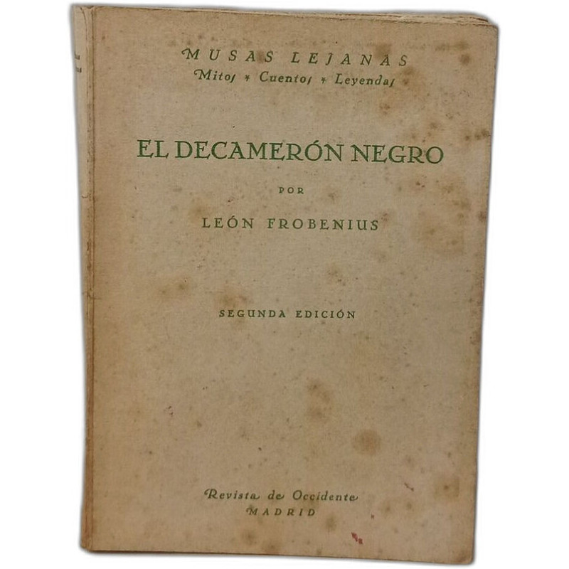 El Decamerón Negro ( segunda edicion)