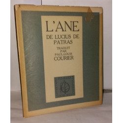 L'ane de Lucius de Patras traduit par Paul-Louis Courier
