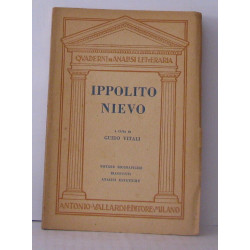 Ippolito nievo NOTIZIE BIOGRAFICHE RIASSUNTI ANALISI ESTESTICHE