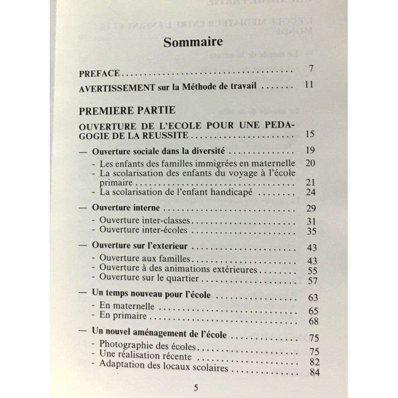 L'école de l'ouverture - réflexions et expériences à Rennes
