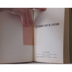 Les grands faits de l'histoire