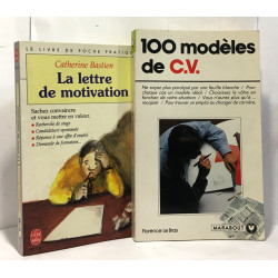 100 modèles de C.V. + la lettre de motivation --- 2 livres