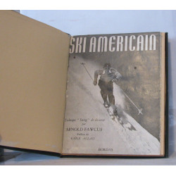 Ski américain technique swing de descente