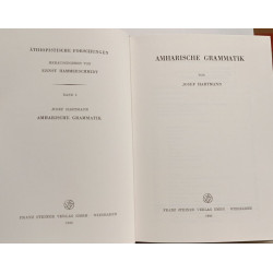 Amharische Grammatik. Aethiopistische Forschungen , Bd. 3