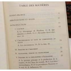 Contre la doctrine de mani