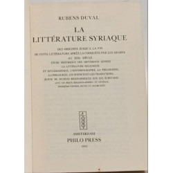 La littérature syriaque