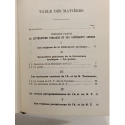 La littérature syriaque