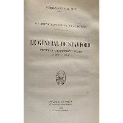 Le général de stamford d'apres sa correspondence inedite 1793-1806...