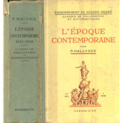 L'époque contemporaine 1851-1939. classe de mathématique et de...