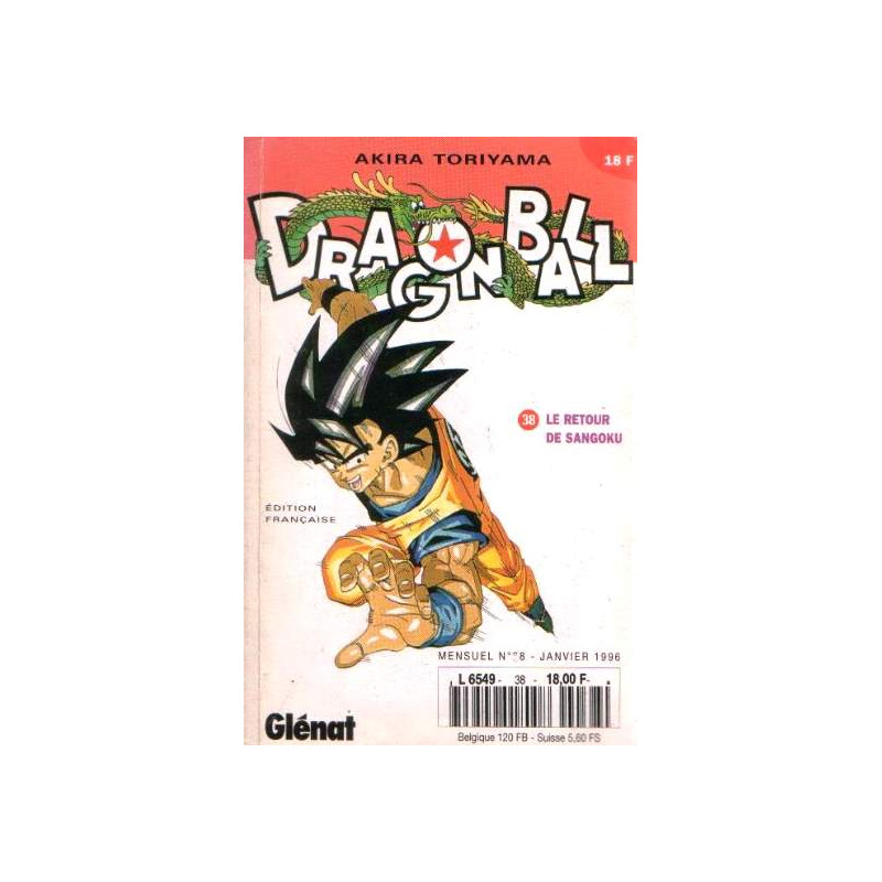 Le retour de Sangoku ( dragronball n°38)