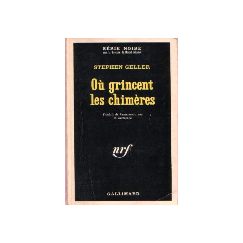 Où grincent les chimères