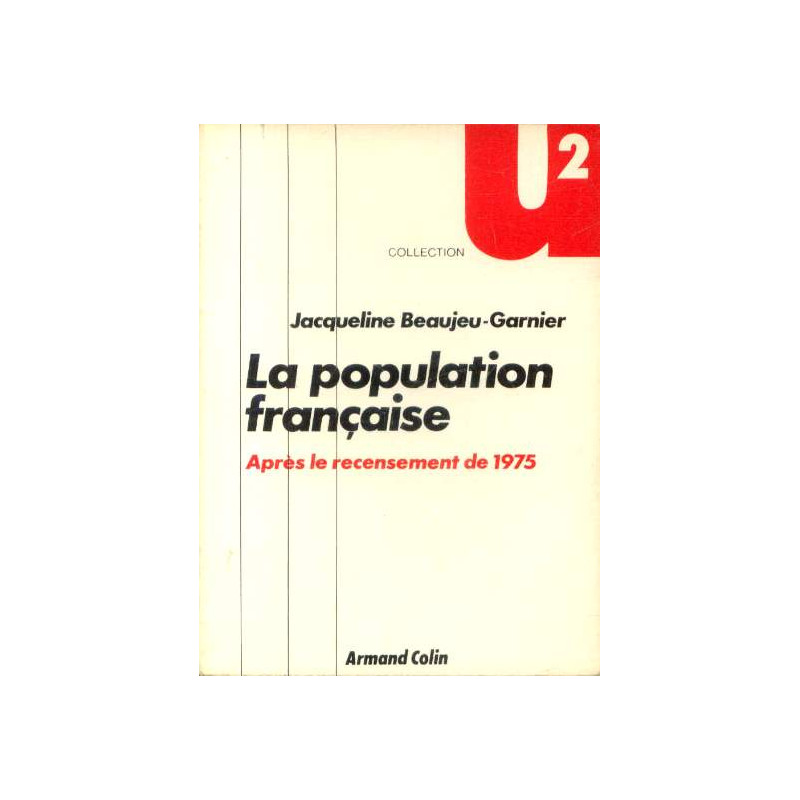 La population française après le recensement de 1975