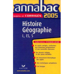 Annabac 2005 Histoire-Géographie L ES S