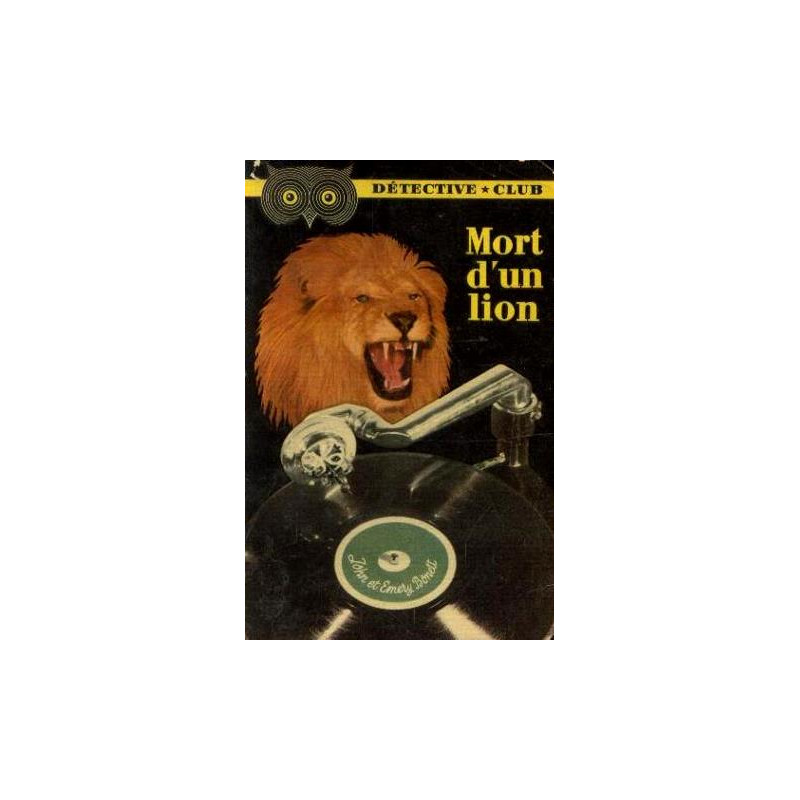 Mort d'un lion