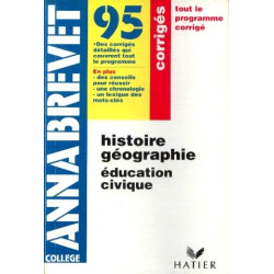 Annabrevet 95 Histoire Geographie Education Civique corriges