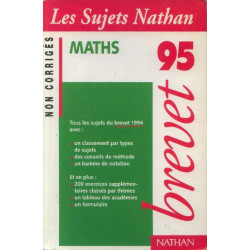 Brevet maths non corr. brevet 95