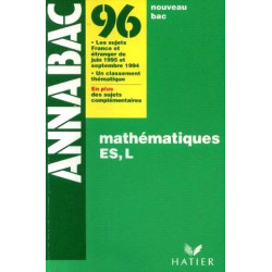 Mathematiques ES L annabac 96