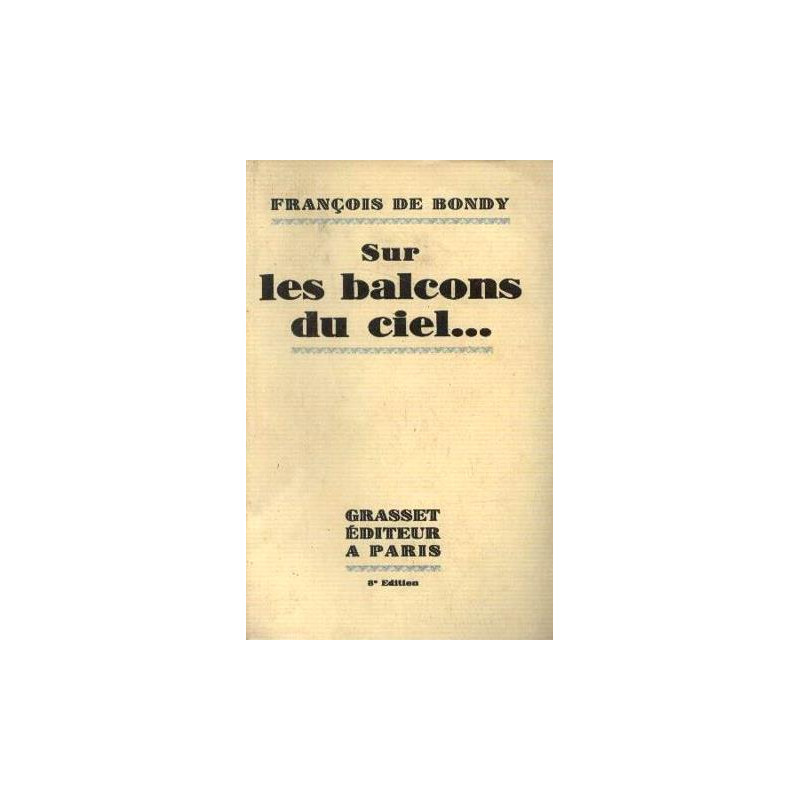 Sur le balcons du ciel
