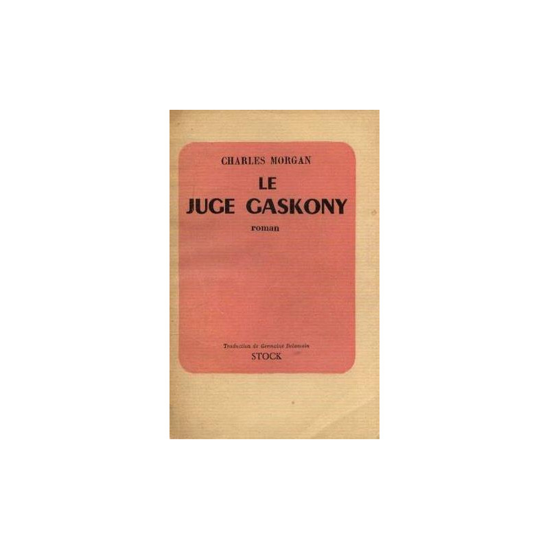 Le juge gaskony