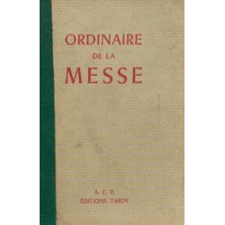 Ordinaire de la messe extrait du missel biblique