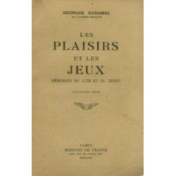 Les plaisirs et les jeux. mémoires du cuib et du tioup