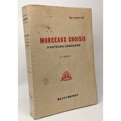 Morceaux choisis d'auteurs canadiens