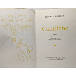Cantilène --- illustrations de Antoine Galichet