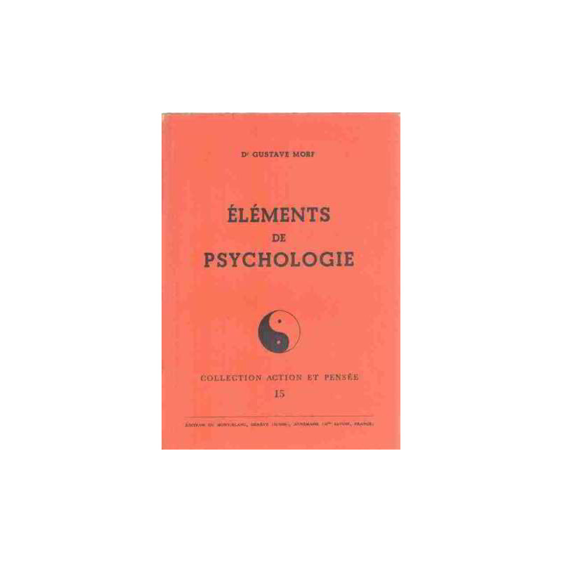 Elements de psychologie