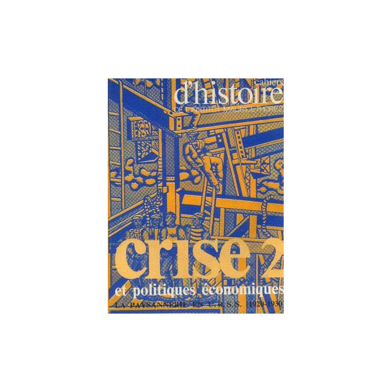 Crise et politique économique la paysanne en U.R.S.S (1920 - 1930)