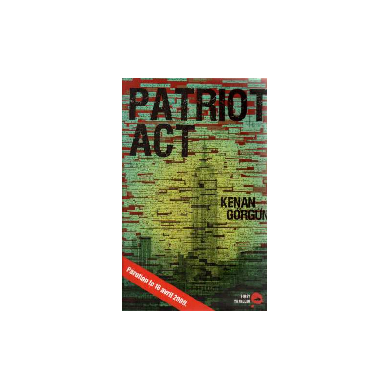 Patriot act (épreuve non corrigée / pre-edition)
